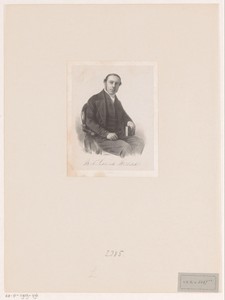 Portret van Bartholomeus Theodus Lublink Weddik