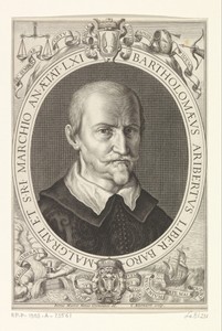 Portret van Bartolommeo Ariberto de Malgrati op 61-jarige leeftijd