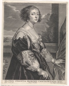 Portret van Béatrix de Cusance