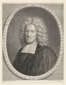 Portret van Benedict Pictet op 52-jarige leeftijd