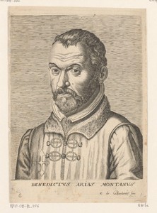 Portret van Benedictus Arias Montanus