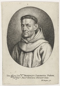Portret van Benedictus Sardegna