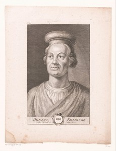 Portret van Benessius Krabice de Weitmühl
