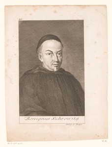 Portret van Benignus Sichrowsky