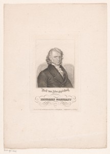 Portret van Benjamin Constant