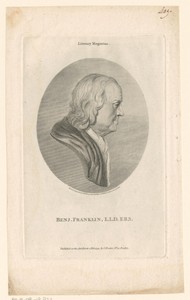 Portret van Benjamin Franklin