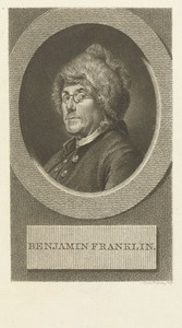 Portret van Benjamin Franklin