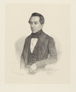 Portret van Benjamin Frederik Matthes