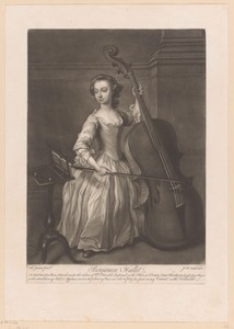 Portret van Benjamin Hallet