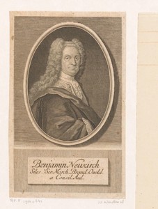 Portret van Benjamin Neukirch