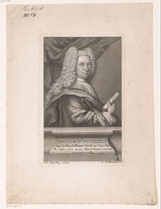 Portret van Benjamin Neukirch