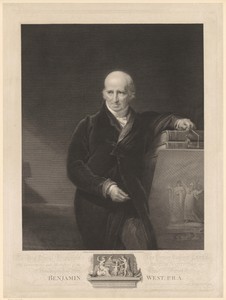Portret van Benjamin West