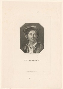 Portret van Bernard de Fontenelle