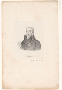 Portret van Bernard-Germain de Lacépède