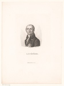Portret van Bernard Germain de Lacépède