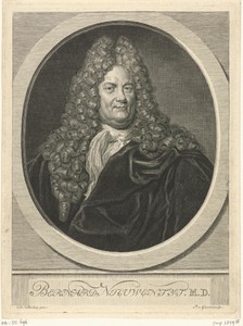 Portret van Bernard Nieuwentijt