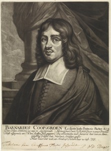 Portret van Bernardus Coop à Groen