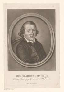 Portret van Bernardus de Bosch