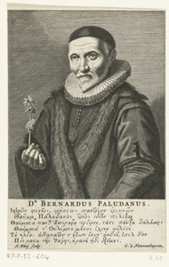 Portret van Bernardus Paludanus