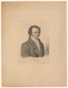 Portret van Bernhard Friedrich Thibaut