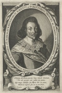 Portret van Bernhard, hertog van Saksen-Weimar