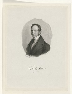 Portret van Bernhard ter Haar