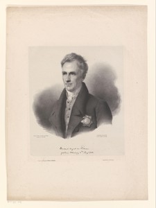 Portret van Bernhard von Lindenau