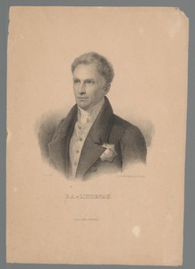 Portret van Bernhard von Lindenau