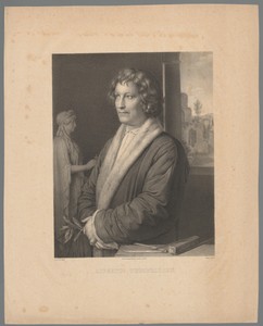 Portret van Bertel Thorvaldsen