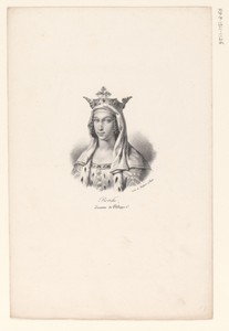 Portret van Bertha van Holland