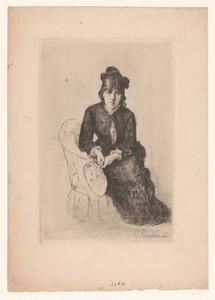 Portret van Berthe Morisot