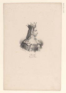 Portret van Bertrada van Laon