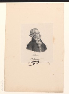 Portret van Bertrand Barère