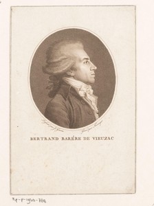 Portret van Bertrand Barére de Vienzac