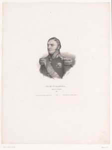 Portret van Bertrand Clauzel