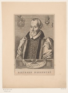 Portret van Bertrand d'Argentré
