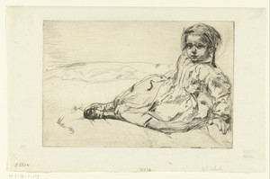 Portret van Bibi Valentin
