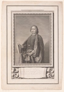 Portret van bibliograaf Nicolás Antonio