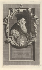 Portret van bisschop Stephen Gardiner