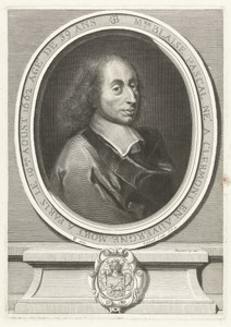 Portret van Blaise Pascal