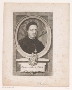 Portret van Bonaventura Piter