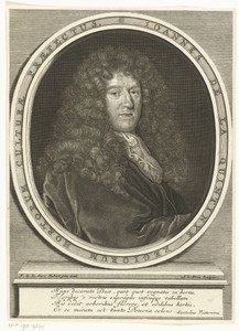 Portret van botanicus Jean-Baptiste de La Quintinie