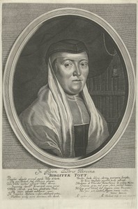 Portret van Brigitta Tott