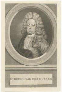 Portret van Bruno van der Dussen