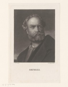 Portret van Buonaventura Genelli