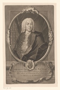 Portret van Burchard David Mauchart