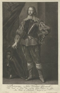 Portret van burggraaf Patrick Chaworth van Armagh