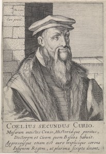 Portret van Caelius Secundus Curio