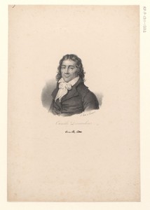 Portret van Camille Desmoulins