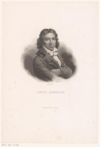 Portret van Camille Desmoulins
